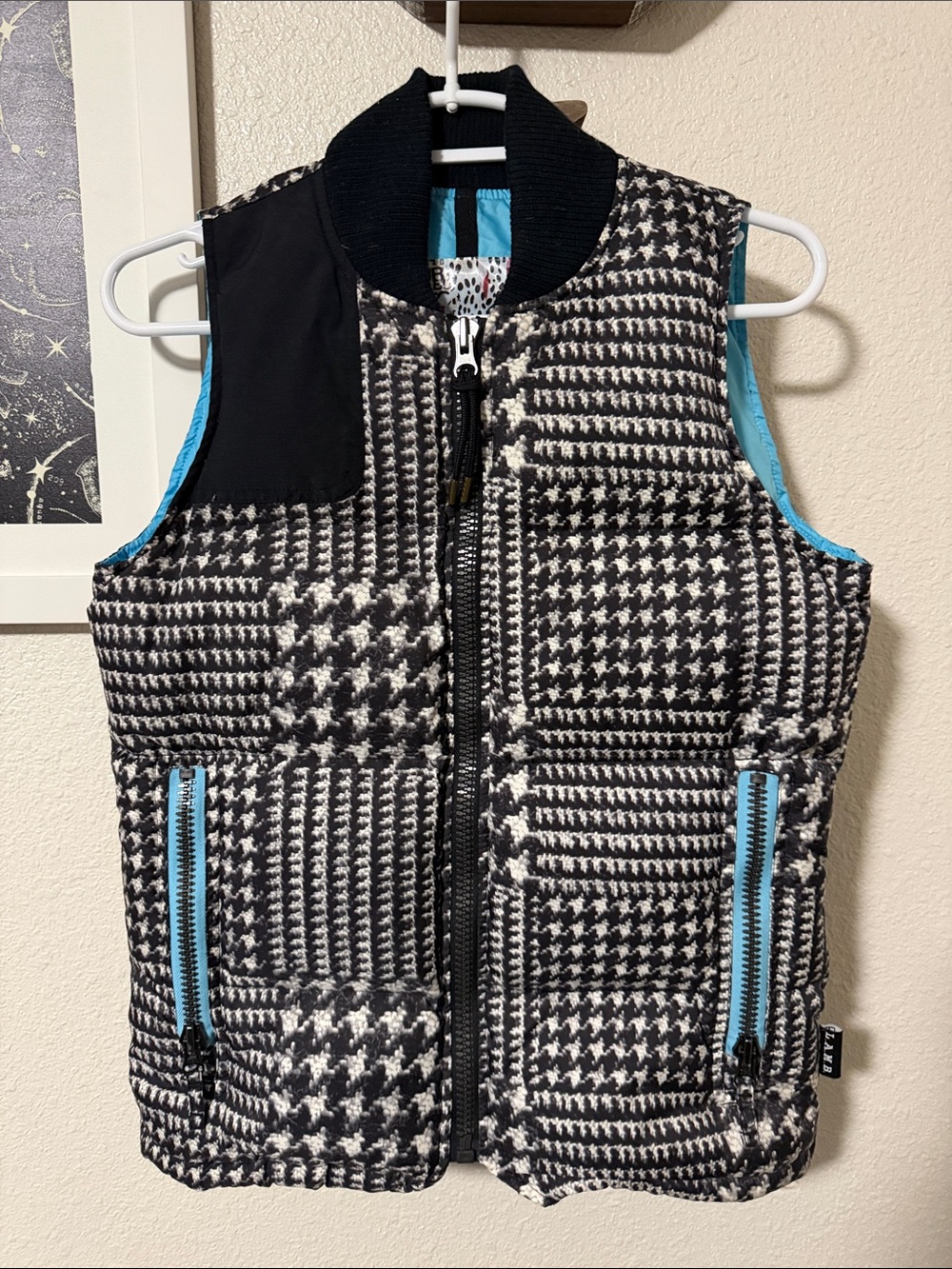 LAMB by Burton down feather vest